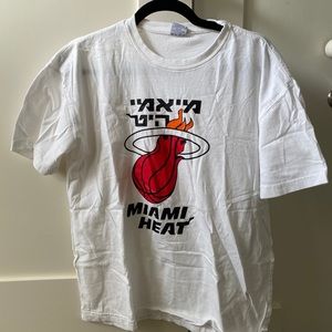 Miami Heat Hebrew t shirt